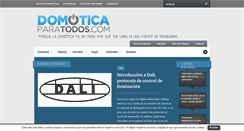 Desktop Screenshot of domoticaparatodos.com