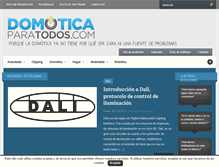 Tablet Screenshot of domoticaparatodos.com